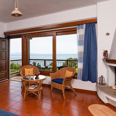Seaside House With View Over Pagasitikos Áfissos Eksteriør bilde